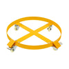 55 Gallon Drum Dolly Cart with 4 Swivel Caster Wheels Barrel Cart Transport Cart