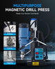 ZELCAN Magnetic Drill Press 13900N Mag Drill 50 mm Boring Dia. 650rpm w 11 Bits