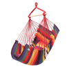 Deluxe Hanging Rope Chair Porch Swing Yard Garden Patio Hammock Cotton Outdoor