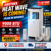Portable Air Conditioner 9000 BTU Air Conditioning Unit Restocked Smart Quiet