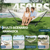 2-Person Outdoor Hammock w/ Stand,450 Lbs,Portable Hammock w/Carry Bag,11 Colors