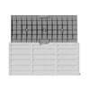 Large Outdoor Storage Box Garden Patio Plastic Chest Lid Container Multibox Shed