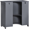 Modern Bathroom Sink Cabinet Under Basin Unit Cupboard Storage Furniture Grey