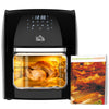 12L Air Fryer Oven w/ Air Fry Roast Broil Bake Dehydrate 60-Minute Timer 1800W