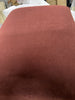 Dusk Madison Rust Matt Velvet & Black Metal Pouffe RRP £399