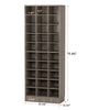 Tribesigns 30-Pair Shoe Cabinet for Entryway Wood Shoe Storage Organizer 10-Tier