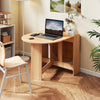 Folding Multifunction Table Drop Leaf Extendable Dining Table-Natural