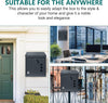 Post Box Parcel Box Combo | Lockable | Outdoor Letter & Package Storage