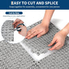 50 Pack 12"x12" Interlocking Drainage Floor Mats Tiles DIY Non-Slip Multi-Use