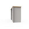 Computer Desk Home Office Laptop Study Writing Table Workstation Furniture Grey