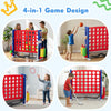 Large Giant 4 In A Row Garden Connect 4 Four Game Kids Outdoor Family Set