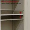 Priano Freestanding Bathroom Cabinet Unit Grey Vanity Cupboard Storage Unit