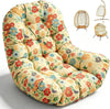 Egg Swing Chair Cushion Waterproof 120x84x18cm Patio Hanging Basket Cushion D...