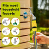 5M-50M Garden Hose Pipe Reinforced Braided PVC Outdoor Watering Hosepipe Reel