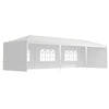 Garden Gazebo Marquee Party Tent Wedding Canopy Outdoor Green 9m x 3m White
