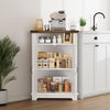 Bathroom Corner Storage Cabinet,Small Storage Unit with Drawer&Doors for Kitchen