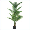6FT Artificial Leaves Tropical Fake Plant Pot Traveller Palm Tree Indoor Outdoor