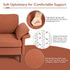 Modular L-Shaped 3-Seater Sofa Couch Set Upholstered Convertible Chaise Lounge
