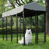Outdoor Large Dog Kennel Pet House Puppy Training Run Cage PlayPen w/ Shed Cover