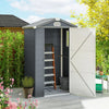 Garden Shed Foundation Kit Tools Bin Equipments Outdoor Gear Storage Shelter