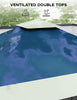 3x3m Pop-up Heavy Duty Gazebo Garden Canopy Tent Detachable Mosquito Netting🔥
