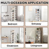 6-Tier 360° Rotating Shoe Rack, Adjustable Shelves for 24+ Pairs, Space-Saving