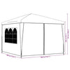 Party Tent Outdoor Canopy Garden Pavilion Marquee Gazebo Sun Shade