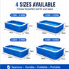 Inflatable Swimming Pool Foldable Portable Family Garden Paddling Pool PVC