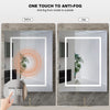 24" x 30" LED Medicine Cabinet with Light Wall Mounted Mirror Cabinet Storage