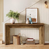 55-Inch Long Console Table Farmhouse Wooden Narrow Entryway Sofa Table for Foyer