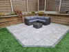 Signature Weave Garden Grey Compact Corner Sofa Set & Coffee Table RRP £1012