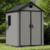 16x8 12x8 8x8FT Plastic Garden Tool Storage Shed Outdoor Lockable Bike Bin House