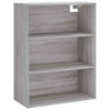 Highboard Grey Sonoma 69.5x34x180 Engineered Wood U0G2