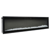 50/60 Inch Fireplace 12 Color LED Insert Wall Mounted Electric Inset Media Fire
