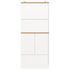 Kitchen Pantry Tall Freestanding Storage Cabinet with Drawer, and Door Shelves