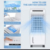 7L Air Cooler Fan 3 In 1 Portable Cooling Conditioner Unit Timer Remote 7H Timer