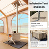 Inflatable 8-10+ Person Air Tent With Canopy Living Area Air - OXFORD FABRIC