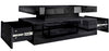 High Gloss LED Coffee Table With Storage 2 Drawers Modern Living Room Furniture