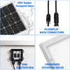 120W Mono Solar Panel kit 12V for Off Grid RV Caravan boat shed Trailer Van