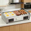 Commercial Electric Griddle Stainless Steel 73cm Full Flat Kitchen Hotplate 220V