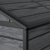 Plastic Sheds Outdoor Garden Shed 8x4FT Wood Grain Utility Tool Storage House