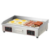 Commercial Electric Griddle Stainless Steel 73cm Full Flat Kitchen Hotplate 220V