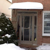 Door Canopy Awning Shelter Front Back Porch Outdoor Shade Patio Roof Rain Cover