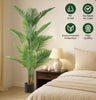 6FT Artificial Palm Tree IndoorTall Faux Tropical Areca Tree Lifelike Leaves