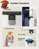 12000 BTU Portable Air Conditioner Smart WiFi AC Dehumidifier Fan Remote Control