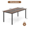 180 cm L x 90 cm W Large Meeting Table Seats 8-10 People