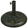 Cast Iron Round Umbrella Parasol Base Stand Patio Outdoor Garden Heavy 9kg