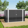 Garden Large Metal Pent Roof Storage Shed Lockable Outdoor Tool Bike Wheelie Bin