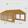 Garden Gazebo Marquee Party Wedding Tent Portable Carport Shelter Car Canopy