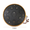15 Note 13 Inch Drum Rain Drum for Outside Garden Steel Tongue Drum Rain Chime